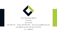 Accountant 2" x 3.5" Business Cards by Templatecloud 