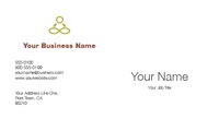 Health 2" x 3.5" Business Cards by Templatecloud 