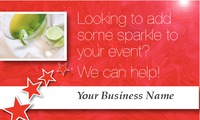 Corporate Event 2" x 3.5" Business Cards by Templatecloud 