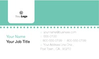 Physical Therapy 2" x 3.5" Business Cards by Templatecloud 