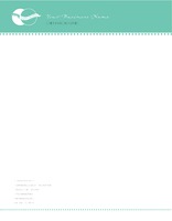 Physical Therapy 8.5" x 11" Stationery by Templatecloud 