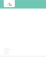Physical Therapy 8.5" x 11" Stationery by Templatecloud 