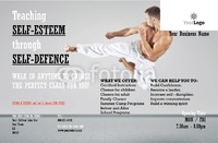 Martial Arts 5.5" x 8.5" Flyers by Templatecloud 