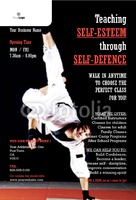 Martial Arts 4" x 6" Flyers by Templatecloud 