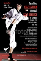 Martial Arts 4" x 6" Flyers by Templatecloud 