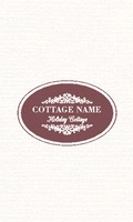 Hospitality 2" x 3.5" Business Cards by Templatecloud