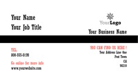 Martial Arts 2" x 3.5" Business Cards by Templatecloud