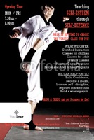 Martial Arts 4" x 6" Flyers by Templatecloud 