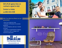 Estate Agents 8.5" x 11" Flyers by Templatecloud