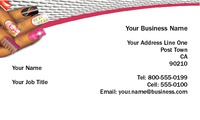 Nails 2" x 3.5" Business Cards by Templatecloud 