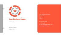 Building Contractors 2" x 3.5" Business Cards by Templatecloud 