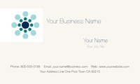 Finance 2" x 3.5" Business Cards by Templatecloud 