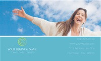 Finance 2" x 3.5" Business Cards by Templatecloud