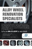 Automotive 5.5" x 8.5" Flyers by Templatecloud 