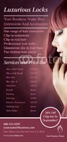Salon 4" x 9" Rack Card by Templatecloud 