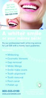 Dental Care 4" x 9" Rack Card by Templatecloud 