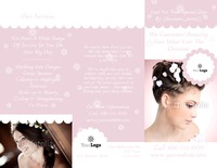 Hair 8.5" x 11" Brochures by Templatecloud 