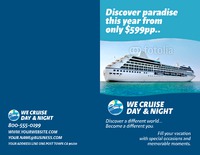 Cruise 8.5" x 11" Brochures by Templatecloud 