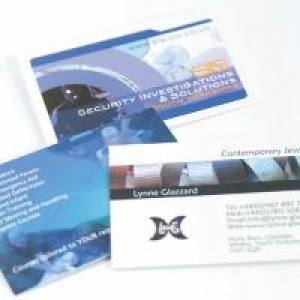 Fabu-Gloss Business Cards with UV on Front